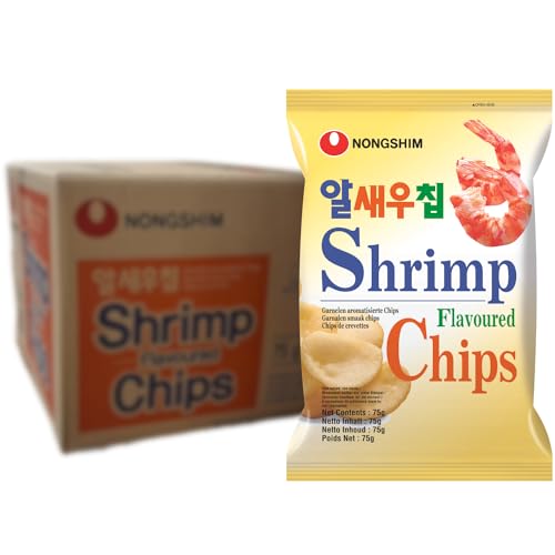 NONGSHIM - Chips mit Garnelen Geschmack - Multipack (20 X 75 GR) von Nongshim