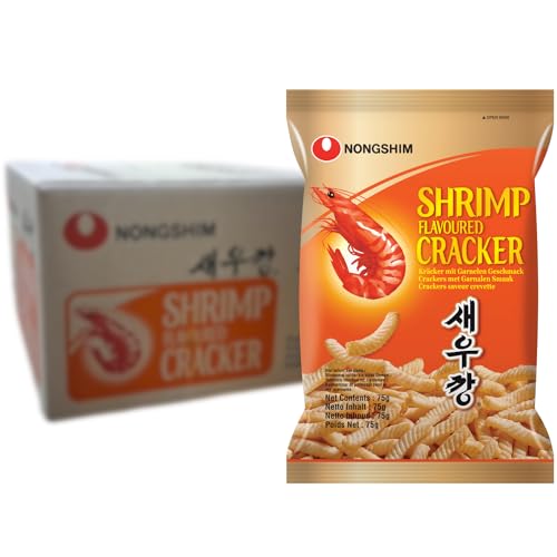 NONGSHIM - Garnelen Kräcker - Multipack (20 X 75 GR) von Nongshim