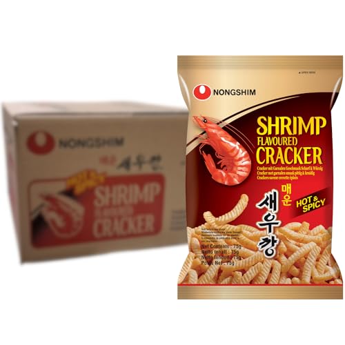 NONGSHIM - Garnelen Kräcker Scharf - Multipack (20 X 75 GR) von Nongshim