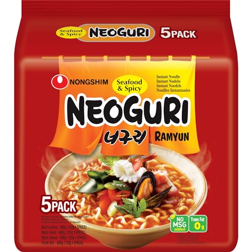 NONGSHIM - Instant Nudeln Neoguri Scharf - Multipack (8 X 5 X 120 GR) von NONGSHIM