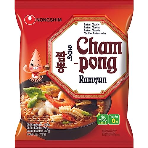 NONGSHIM - Instant Nudelsuppe Champong - (1 X 124 GR) von Nongshim