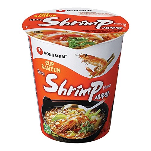 Nong Shim Instant-Cup-Nudeln, Shrimp, 2er Pack (2 x 67 g) von Nong Shim