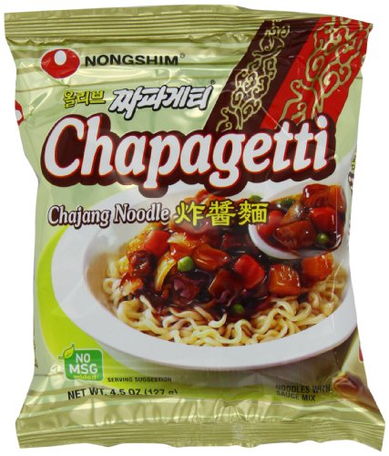 Nongshim Chapagetti Chajang Noodle, 4.5 Ounce Packages (Pack of 20) by Nongshim von Nong Shim