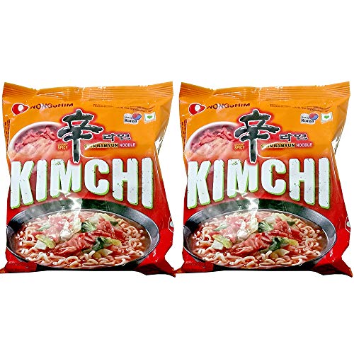 Nongshim Nong Shim Kimchi Ramyun Nudeln, 120 g (2 Stück) von Nong Shim