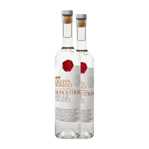 Grappa Nonino Monovitigno Single Grapes Friuli Medium Flasche 50 cl (Karton mit 2 Medium Flasche von 50 cl) von Nonino Distillatori