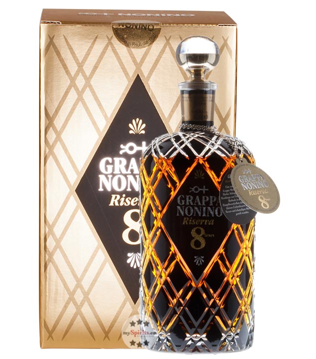 Nonino Grappa Riserva 8 Jahre (43 % Vol., 0,7 Liter) von Nonino Distillatori