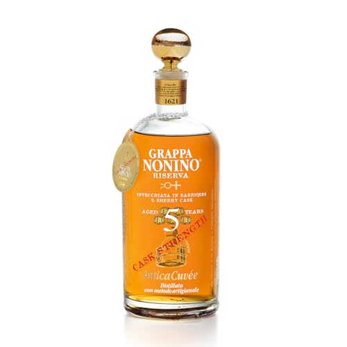 Nonino Grappa AnticaCuvée 5 Years Cask Strength Grappa 59,9Prozent vol. (1 x 0.7 l) von Nonino