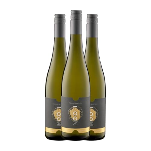 Noovi Selection Riesling La Mancha 75 cl Sin Alcohol Weißwein (Karton mit 3 Flaschen von 75 cl) von Noovi