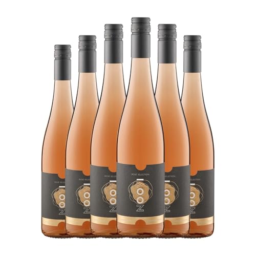 Noovi Selection Rosé La Mancha 75 cl Sin Alcohol Rosé-Wein (Karton mit 6 Flaschen von 75 cl) von Noovi