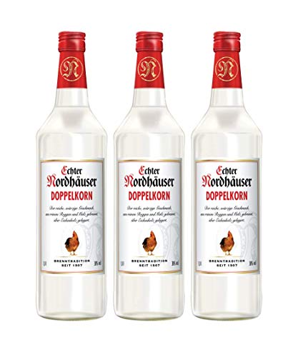 Echter Nordhäuser Doppelkorn (3 x 1l) von Echter Nordhäuser