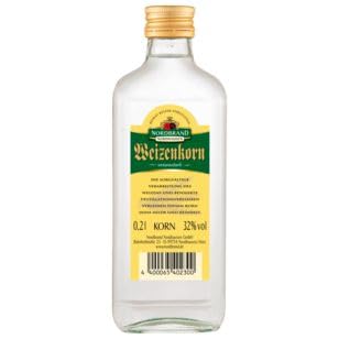 Nordbrand Nordhausen Weizenkorn 32% vol., 12er Pack (12 x 0.2 l) von Nordbrand Nordhausen