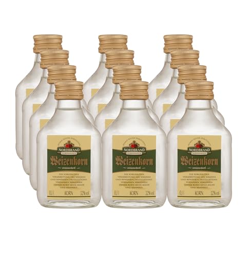 Nordbrand Nordhausen Weizenkorn mit 32% vol. Alkohol (12 x 0,1L) von Nordbrand Nordhausen