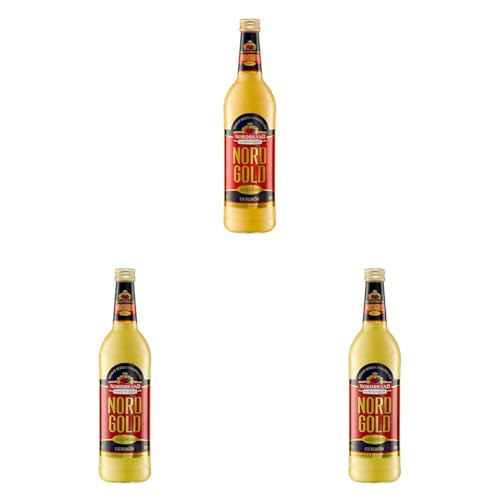 Nordgold Advokat Eierlikör - Cremiger Likör von Nordbrand (1 x 0,7 l) (Packung mit 3) von Nordgold