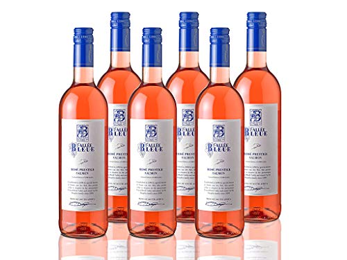 6 Flaschen Roséwein Allée Bleue Rose Prestige Salmon: Der Roséwein zum Lachs trockener Shiraz passend zu allen Fischgerichten von Nordland-Lachs