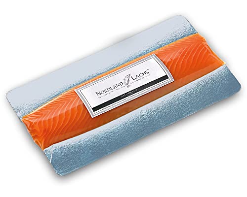 Nordland-Lachs 230g Lachsfilet Royal | edelstes Stück vom Lachs für Gourmets | Ultrapremium Filet Royal geräuchert aus Schottland | Top Kühlversand von Nordland-Lachs