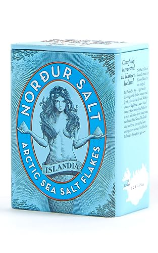 Nordur Salt Arctic Sea Salt Flakes Dose, 125 ml von Nordur Salt