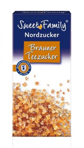 Sweet Family Nordzucker Brauner Teezucker 500g von Nordzucker AG,