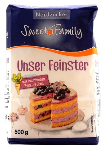 Nordzucker Sweet Family Unser Feinster Zucker, 14er Pack (14 x 500g) von Nordzucker Sweet Family