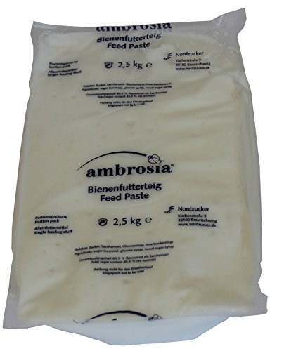 10 x Ambrosia Futterteig im praktischen 2,5kg Portionspack von Nordzucker