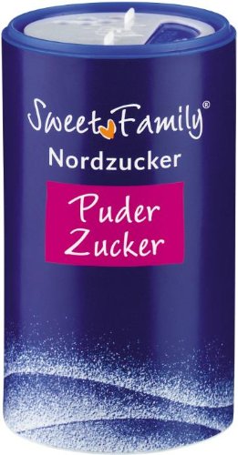 Sweet Family Nordzucker Puderzuckerstreuer 125g von Nordzucker