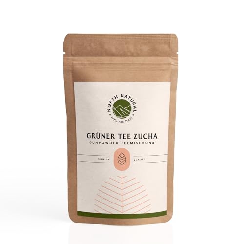 Grüner Tee Zucha | 100g | Gunpowder Temple of heaven Tee | North Natural | Frei von Zusätzen von North Natural