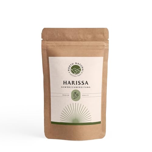 Harissa Gewürzzubereitung | North Natural | Traditionelle Afrikanische Gewürzmischung, Glutenfrei, 100g von North Natural