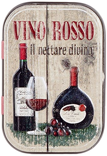 Nostalgic-Art 81294, Bier & Spiritousen, Vino Rosso, Pillendose von Nostalgic-Art