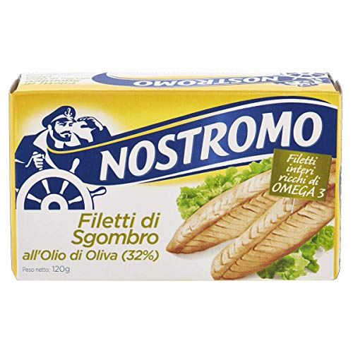 Nostromo Filetto di Sgombro (Makrelenfilet in Olivenöl), 120g von Nostromo