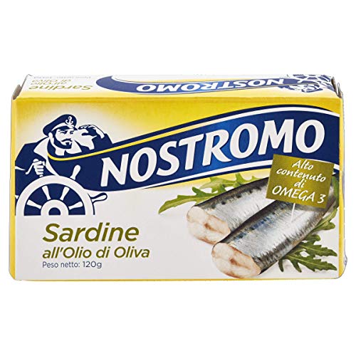 NOSTROMO Sardinen In Olivenöl 120 G In Öl - Made In Italy von Nostromo