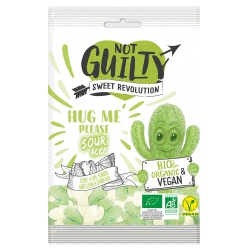 Fruchtgummi Hug Me mit Litschi & Limette, vegan von Not Guilty