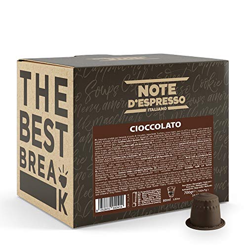 Note D'Espresso - Schokolade - Kapseln - ausschließlich kompatibel mit NESPRESSO - 100 caps von Note d'Espresso