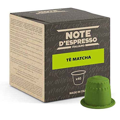 Note d'Espresso - Matcha Latte - Kapseln - ausschließlich kompatibel mit NESPRESSO*- 40 caps von Note d'Espresso