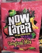 Now & later Long Lasting Original Mixed Fruit Chews Candy, 118.4 g von Now & Later