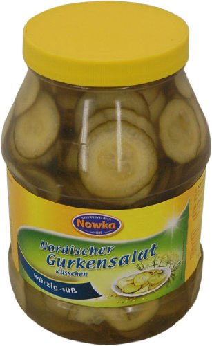 Paulsen Nowka Nordischer Gurkensalat küsschen würzig süß 1350g von Paulsen e.K.