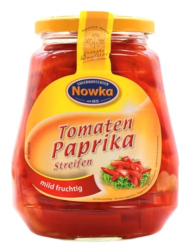 Nowka Tomatenpaprika Streifen, 5er Pack (5 x 260g) von Nowka