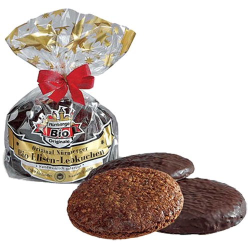 3 Original Nürnberger Bio Elisen Lebkuchen, natur. - 210 von Nürnberger Bio Originale