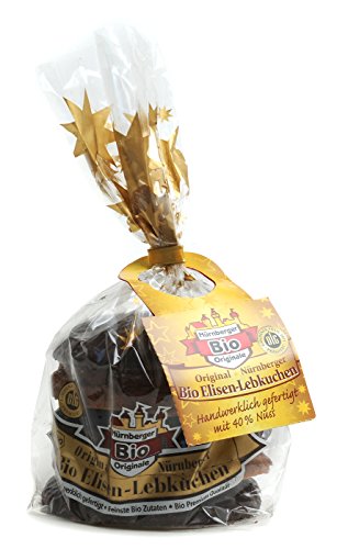 5 Original Nürnberger Bio Elisen Lebkuchen, 2-fach sort. - 350g von Nürnberger Bio Originale