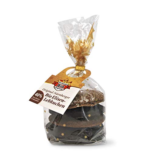 5 Original Nürnberger Bio Elisen Lebkuchen, 3-fach sort. - 350 g von Nürnberger Bio Originale