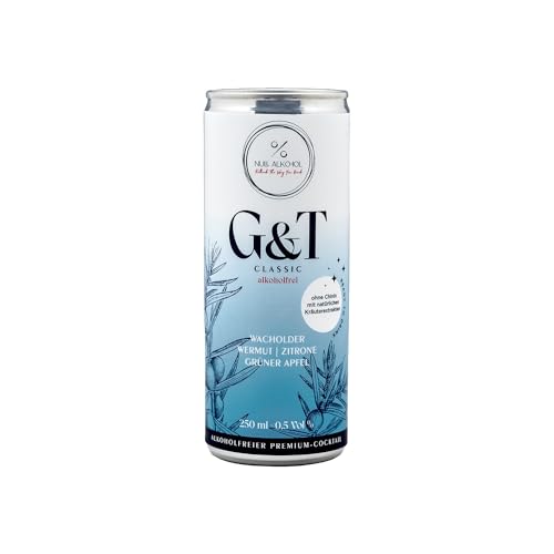 G&T Classic - Alkoholfreie Alternative zu Gin & Tonic (1) von Null Alkohol