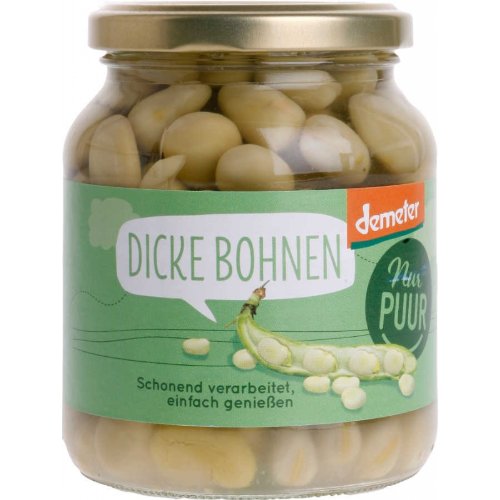 Dicke Bohnen 350g von NUR PUUR