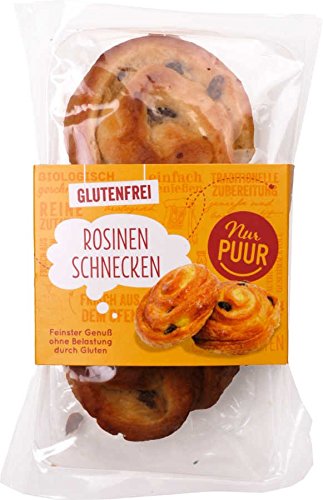 Nur Puur Rosinenschnecken glutenfrei bio 170g von Nur Puur