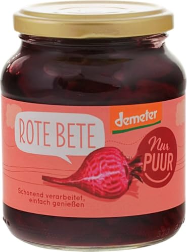 Rote Bete Demeter 1 x 340 gr von nur puur