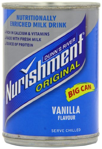 Dunns River nurishment Vanilla Energy Drink - 12 x 400gm von Nurishment