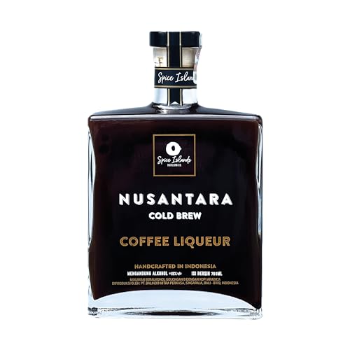 Nusantara Cold Brew Kaffee Likör - Premium Indonesischer Arabica Likör aus Bali von Nusantara