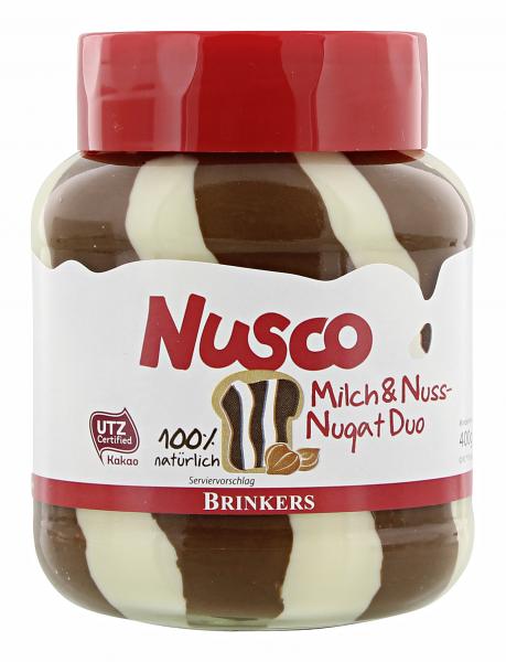 Nusco Milch & Nuss-Nougat Duo von Nusco