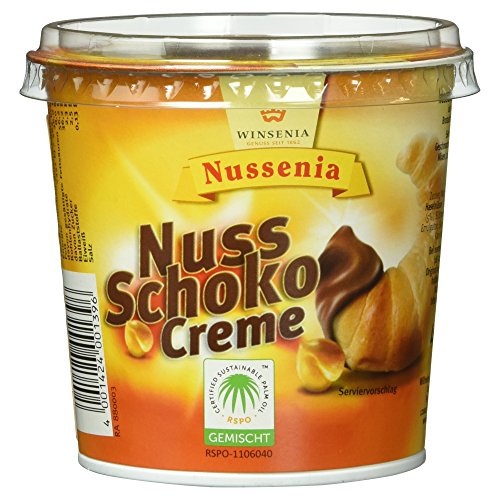 Nussenia Nuss Schoko Creme, 400 g von Nussenia