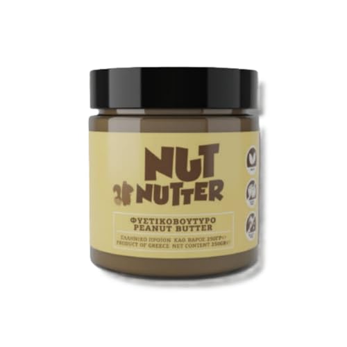 NutNutter Erdnussbutter Ohne Zusätze Vegan Zuckerfrei 250gr von NutNutter