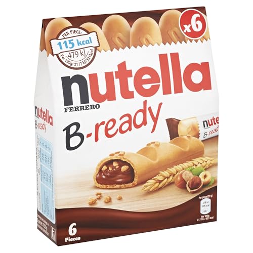 Ferrero Nutella Gebäck, B-ready 6 x 22g von Nutella