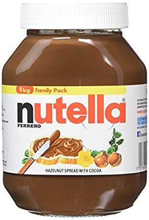 Nutella Haselnuss Schokoladenaufstrich 1kg 2er Pack von Nutella