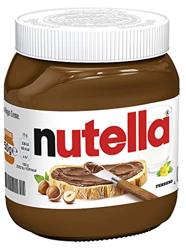 nutella – Nuss-Nugat-Creme als Aufstrich oder für leckere Rezepte – 1 x 450 g von nutella